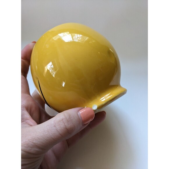 Vintage McCoy Pottery Ceramic Smiley Face Mug 1970's Yellow Made in USA **READ** - Picture 8 of 8